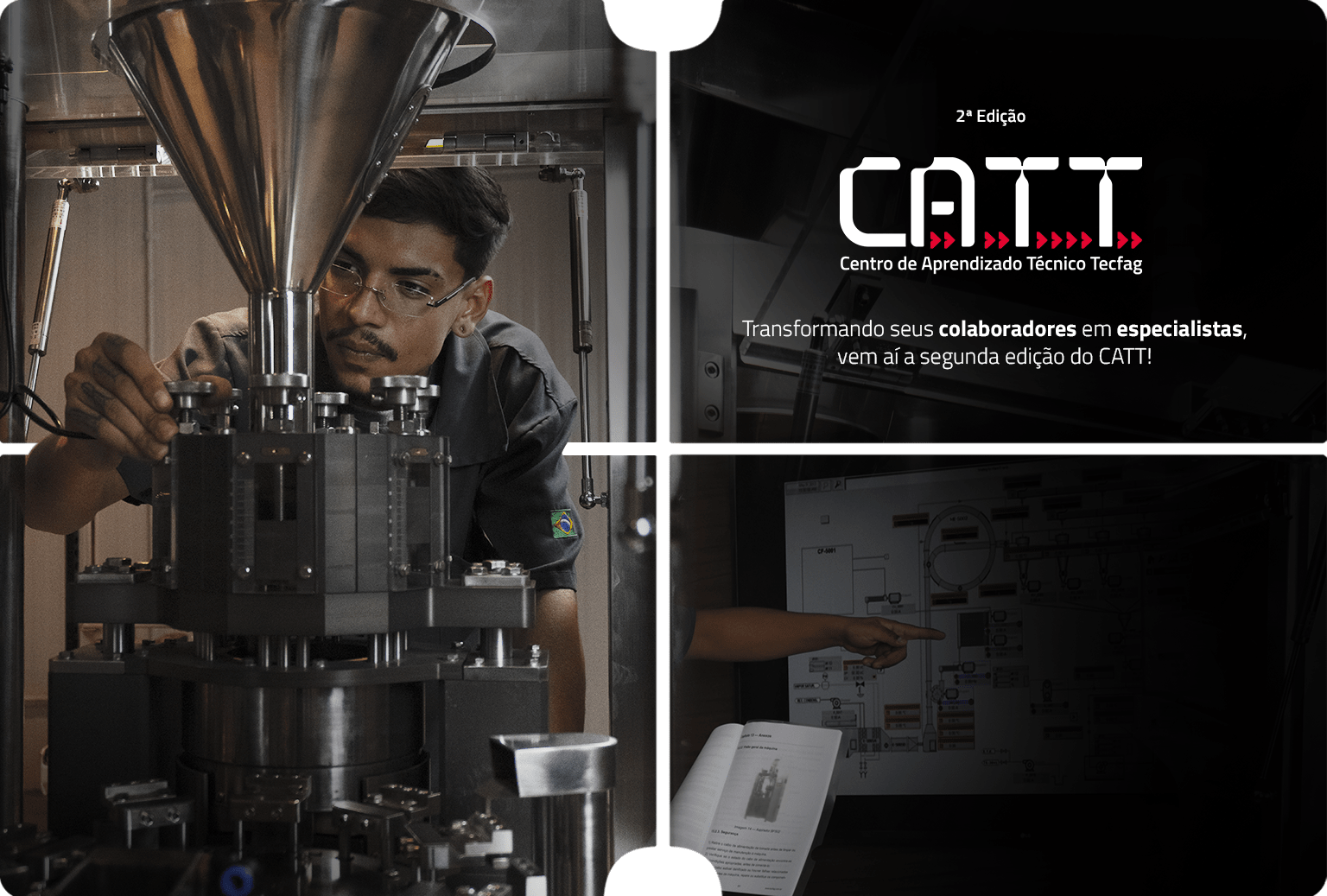 Segunda edição CATT (Centro de Aprendizado Técnico Tecfag)